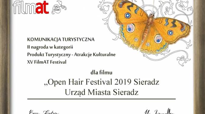 Film o Open Hair Festival 2019 nagrodzony