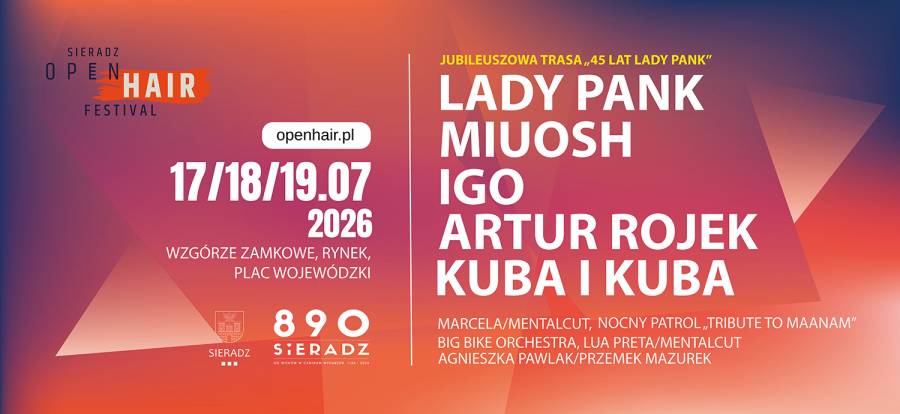 Sieradz Open Hair Festival 2026. Program 